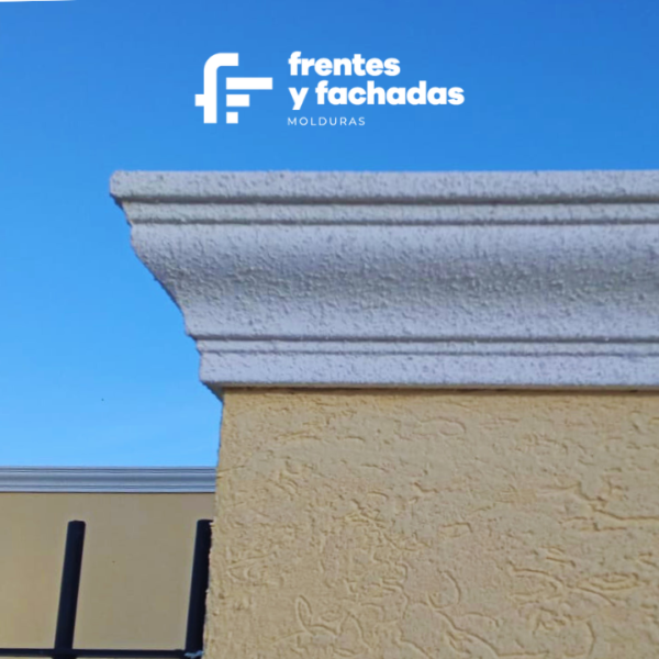 Cornisa Para Exterior Modelo 1500 Medida: 14cm X 7cm - Imagen 10