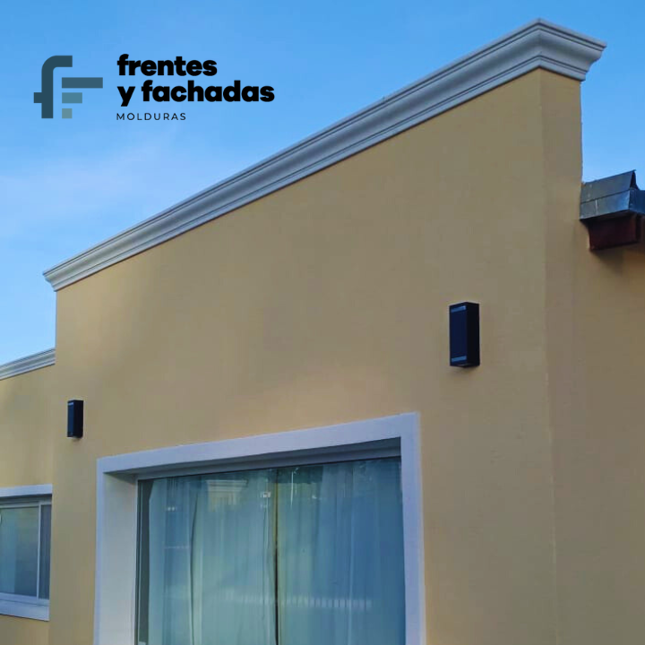 Cornisa Para Exterior Modelo 1500 Medida: 14cm X 7cm - Imagen 11